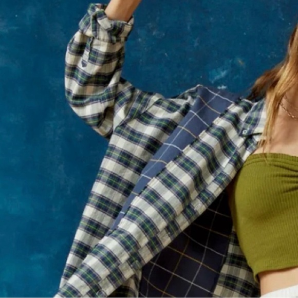 URBAN OUTFITTERS BDG: Spliced Dad Button-Down Shirt. NWT - Picture 5 of 16